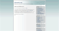 Desktop Screenshot of deesaster.org