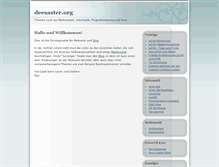 Tablet Screenshot of deesaster.org